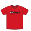 Show product details for DWG T-Shirt - Red - XL