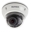 Show product details for NC-5M-OV21-BSTOCK Nuvico 2.8~11mm Varifocal 10FPS @ 5MP Outdoor IR Day/Night Dome IP Security Camera 12VDC/PoE