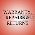 Warranty, Repairs & Returns